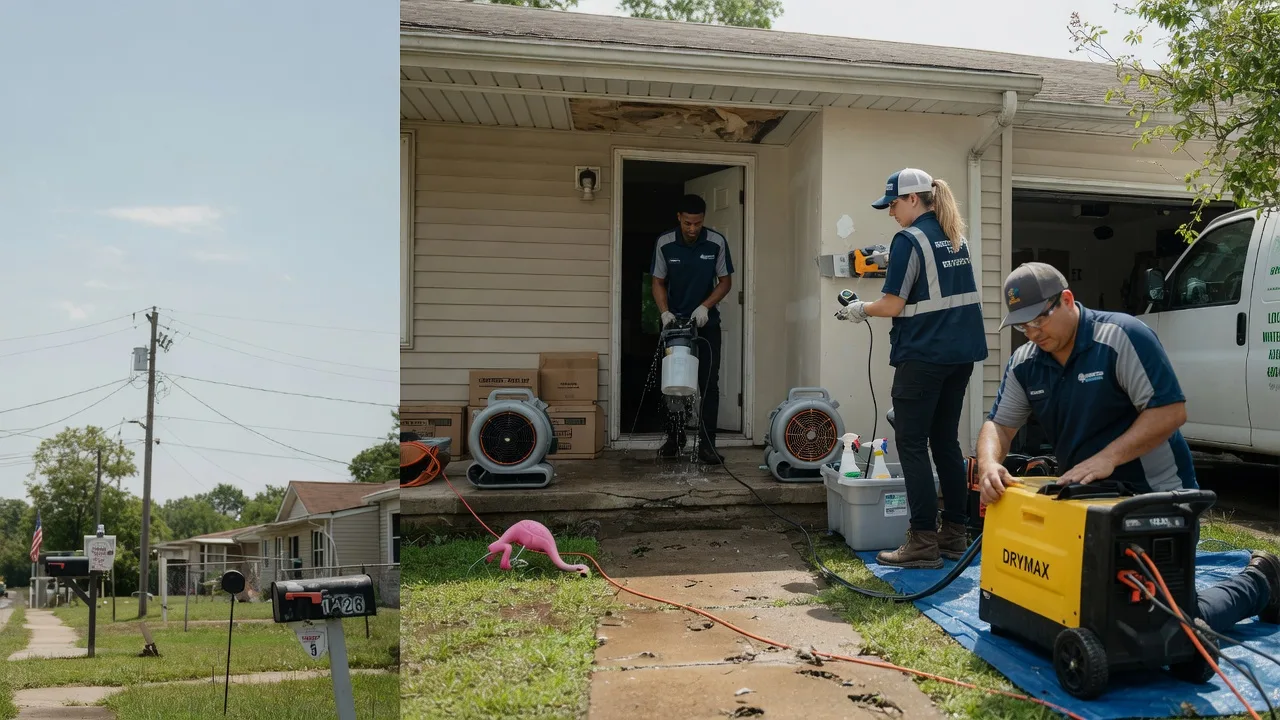 Storm Damage Water Removal in Collinsville, AL near me